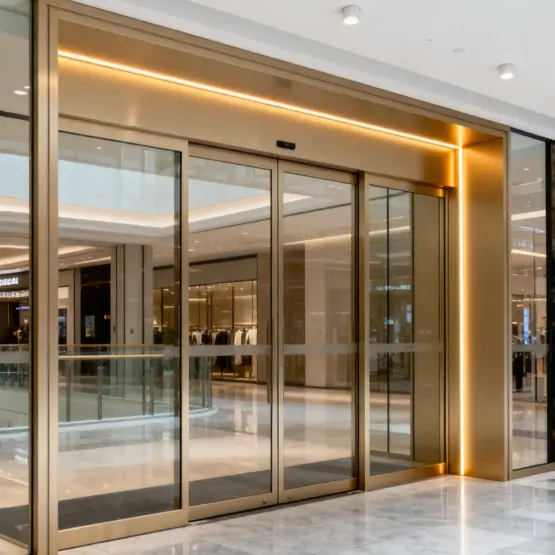 அலுமினிய அலாய் மின்சார கதவுகள்