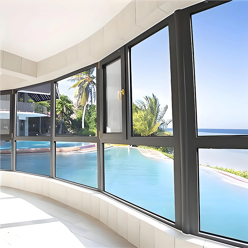 அலுமினியம் அலாய் உள்நோக்கி விண்டோஸ் திறக்கிறது